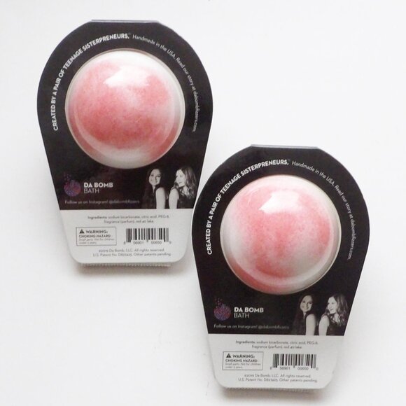 Love Bomb Da Bomb Bath Fizzer Bundle of 2 Gardenia Scented Made in USA - Picture 3 of 5